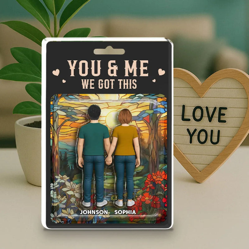 Personalized You & Me We Got This Acrylic Block Plaque, Gift For Couple, Anniversary Gift