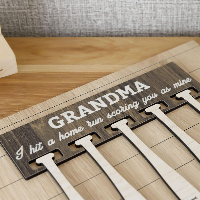 Personalized Mother's Day Baseball Home Plate With Kids' Names Wooden Sign, Mother's Day Gift from Kids