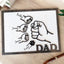 Personalized Fist Bump Sign, Father's Day Gift