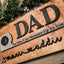 Personalized No One Measures Up Sign. Father's Day Gift