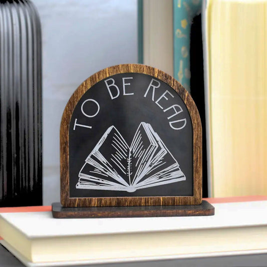 4" To Be Read Sign for Book Nook Add On