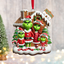 Personalized Cartoon Grinch Family Acrylic Ornament, Heartwarming Holiday Decoration For Family