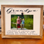 Personalized Grandpa Photo Frame, Father's Day Gift