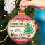 Personalized We Woof You Merry Christmas 3D Inflated Effect Acrylic Ornament, Holiday Decoration For Pet Lovers