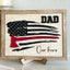 Personalized Firefighter Father’s Day Gift Sign