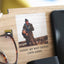 Personalized Wooden Accessory Stand With Photo, Father's Day Gift