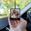 Personalized Photo Car Tag, Meaningful Gifts For Him