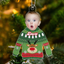 Personalized Photo Funny Kid In Christmas Ugly Sweater Acrylic Ornament, Christmas Gift For Daughter Son Granddaughter Grandson Nephew, Niece