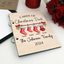 Personalized Family Stocking Holiday Card Keeper, Christmas Card Keepsake Holder