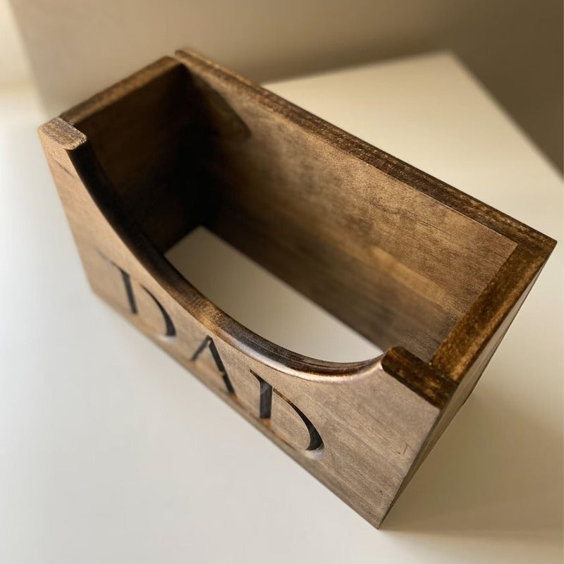 Personalized Wooden Hat Holder - Baseball Hat Holder