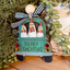 Personalized Chicken Truck Ornament, Glowforge Christmas Ornament