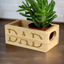 Personalized Dad Mini Wooden Crate, Father's Day Gift