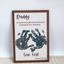 Personalized Daddy Wooden Handprint Sign, DIY Gift For Father's Day