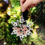 Personalized Family Gingerbread Snowflake Ornament, Christmas Family Ornament