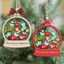 Personalized Family Christmas Stockings Shaker Ornament, Heartwarming Holiday Decoration