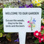 Personalized Garden Marker Sign, Gardening Sign For Father's Day