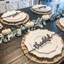 Wooden Place Cards, Thanksgiving Table Decor