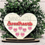 Personalized Mother's day sweet heart Sign