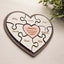 Personalized Mother's Day Puzzle Piece Heart Sign