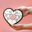 Personalized Mother's Day Puzzle Piece Heart Sign