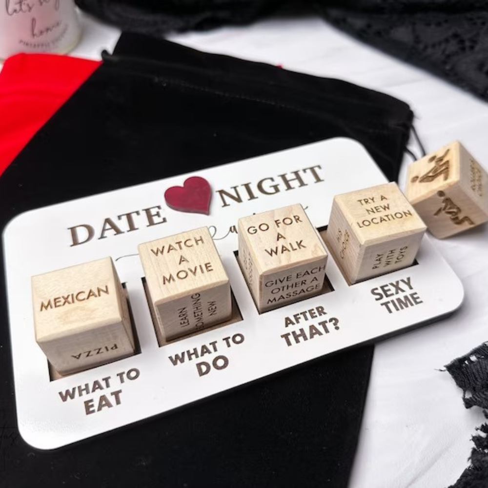 Date Night Dice After Dark Edition - 5th Anniversary Gift